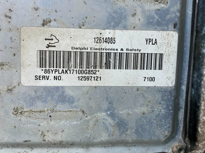 2007 Chevrolet Silverado Yukon Engine Control Module ECM ECU AI7756 DG2