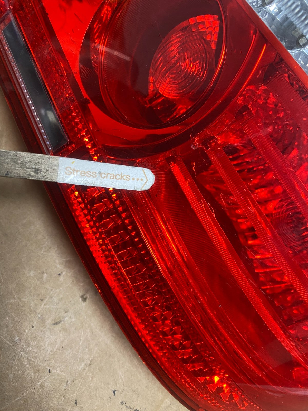 2008 2009 2010 BMW 5 525i 530i Right RH Side Tail Side Light Oem X4739 DW6