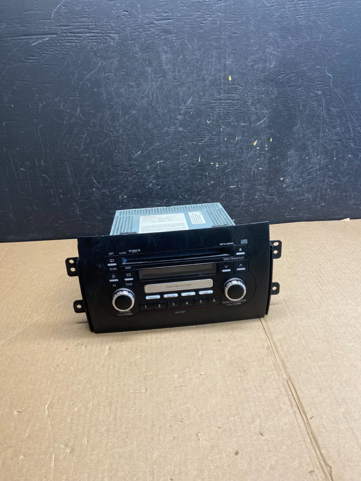 2007 - 2012 Suzuki SX4 Radio MP3 AM/FM CD Player ae43880