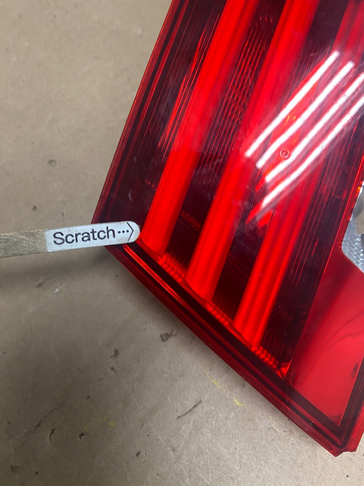 2011-2013 BMW 5 F10 Rear Right Passenger Rh Trunk Inner Tail Light OEM M5522 DW4