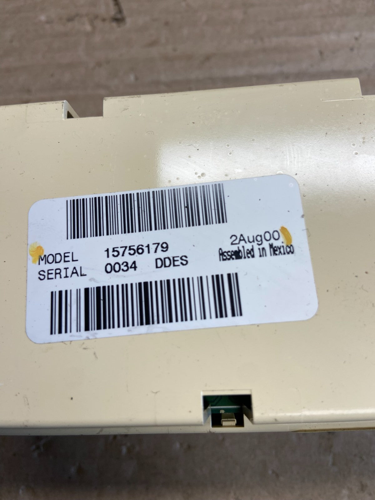 1999 to 2002 Chevrolet Silverado HVAC Heater Climate Control Module ah3680 DG4