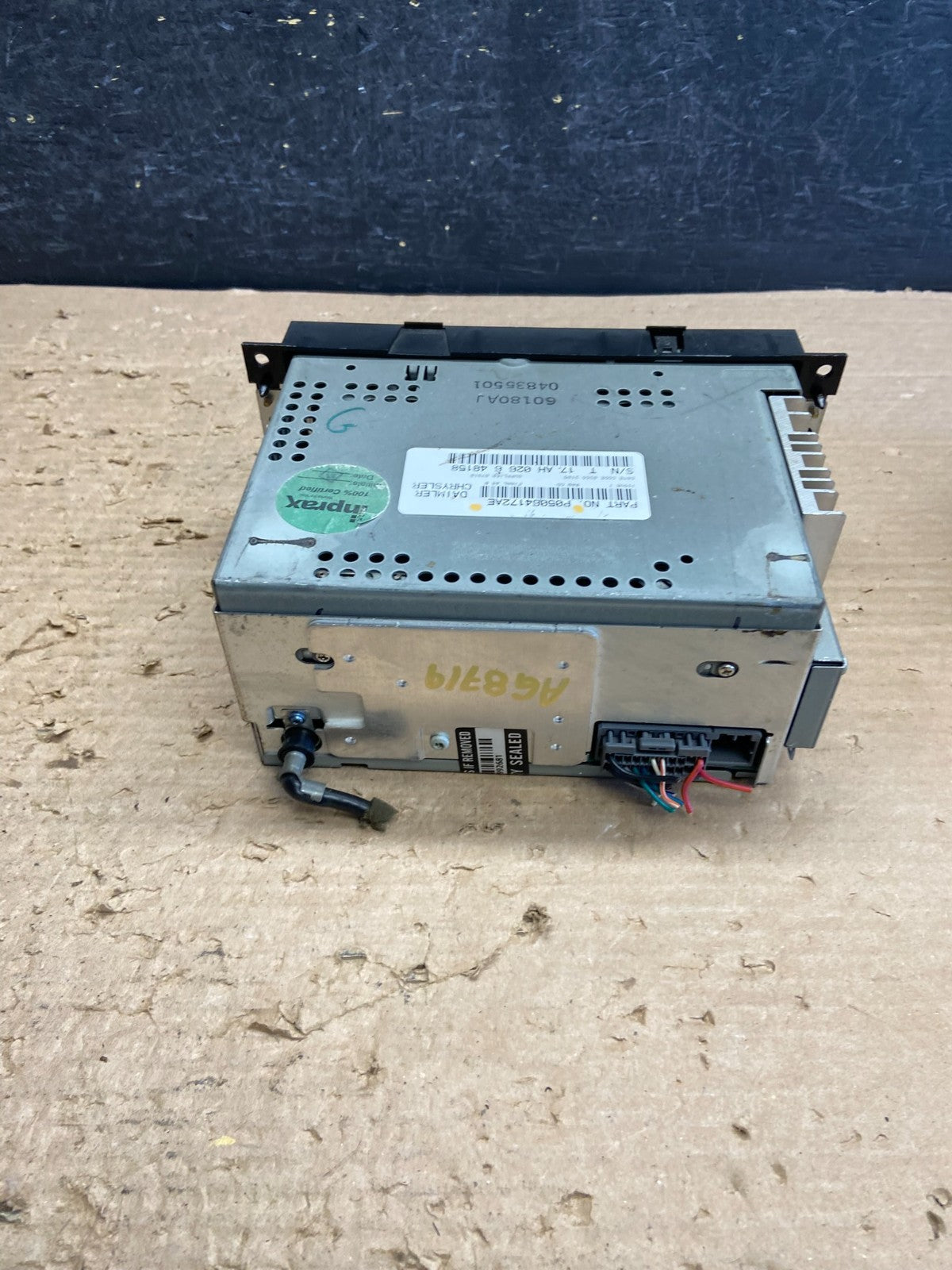 2005-2009 Chrysler Dodge Jeep Ram Radio CD MP3 AUX Receiver ag8719 DG3