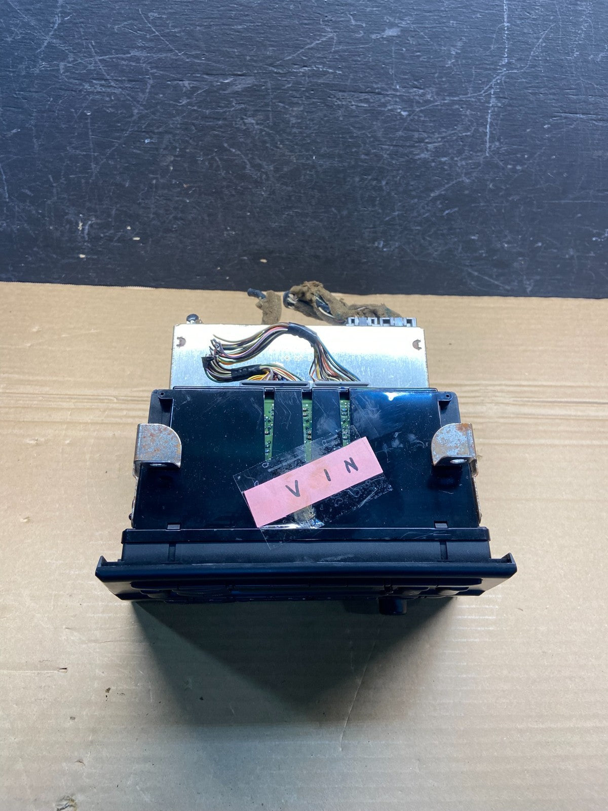 2000 2001 Lincoln LS Radio Cassette Dual Climate Control Panel AE4576 DG4