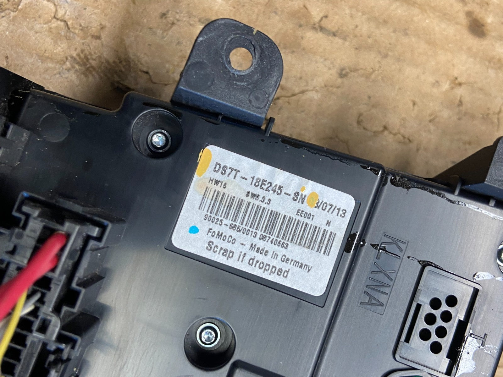 2013 2015 Ford Fusion Radio Climate Control A/C Control AD2004 DG6