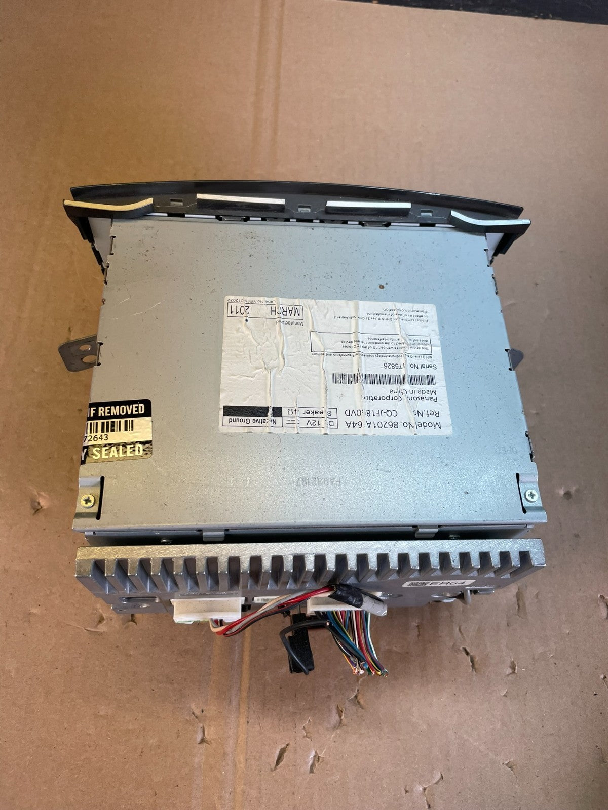 2010 to 2012 Subaru Legacy AM FM CD MP3 Radio Player AD5944 DG8