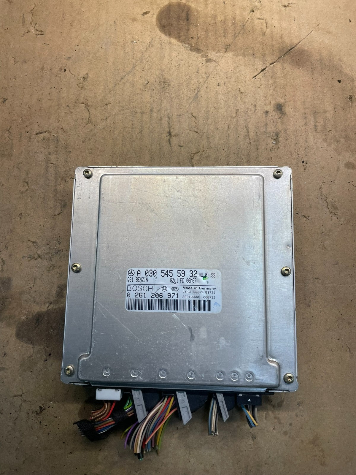 2000 to 2002 Mercedes CL500 ECU ECM Engine Control Module Unit OEM w7406 DG2