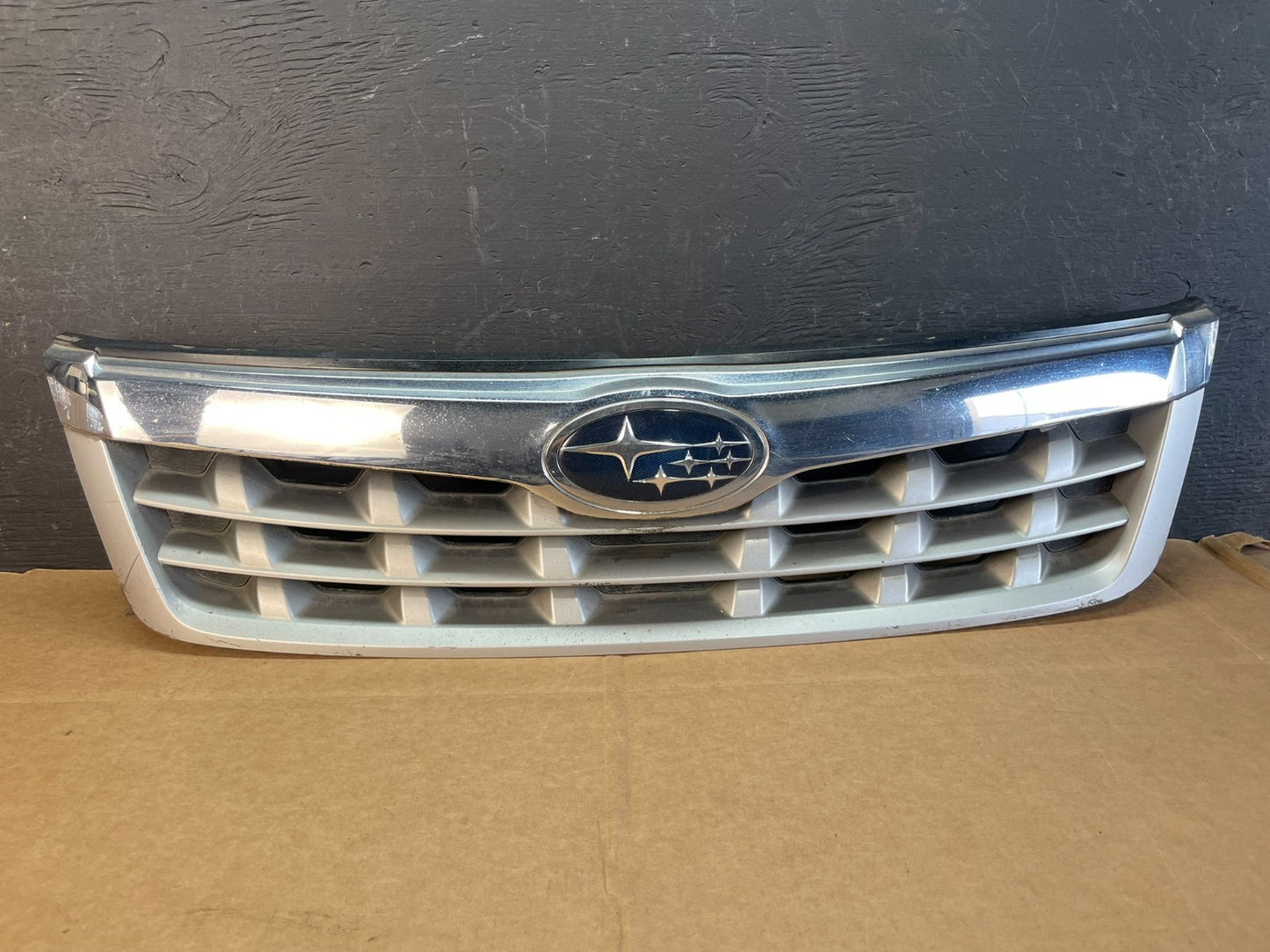 2011 to 2013 Subaru Forester Chrome Front Grille Grill AE0834 DG0