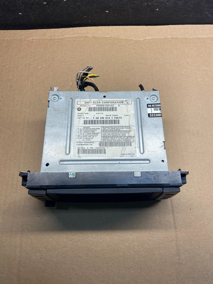 2011-2016 Chrysler Town Country Screen Display Player Satelite Radio AF9247 DG3