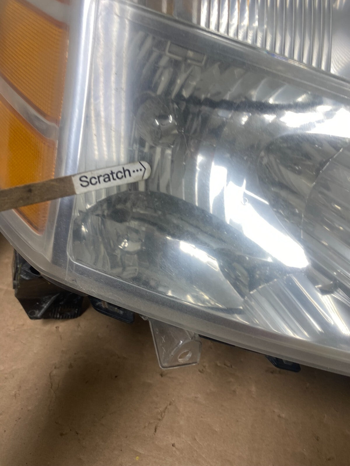 2004 to 2007 Nissan Armada Left+Right Side Set Headlights Oem M4123 DW6