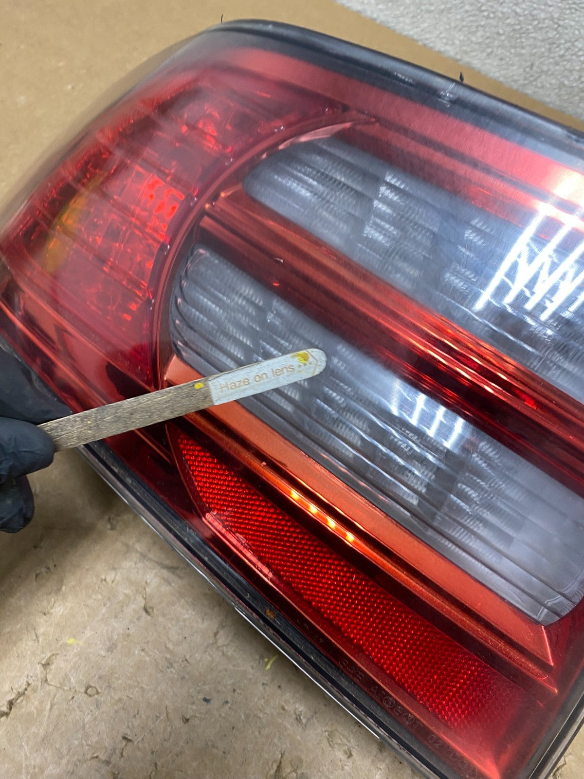 2007 - 2008 Acura TL Left Driver Lh Side Tail Light Oem V5861 DW4