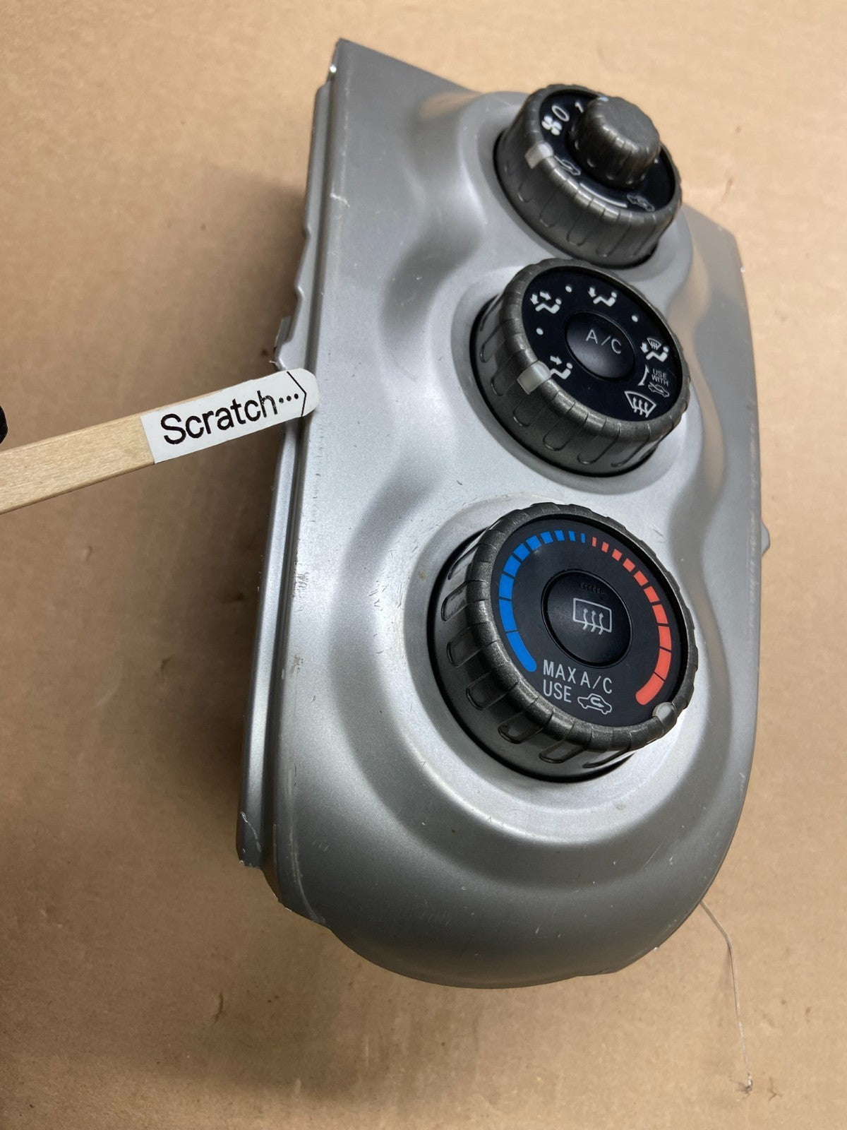 2000 to 2005 Toyota Yaris A/C Heater Climate Control Unit Switch AI6225 DG1