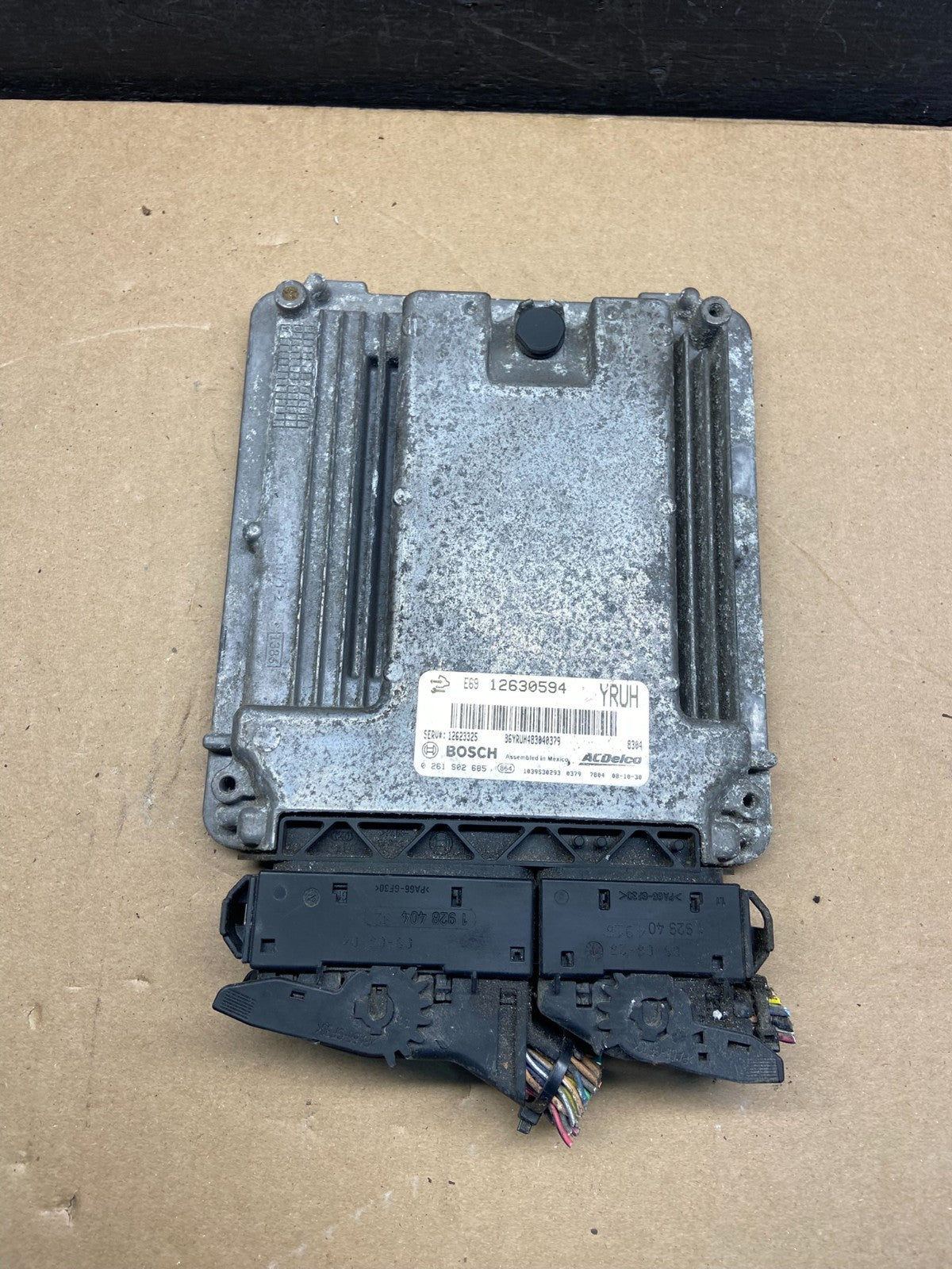 2008 2009 GMC Acadia Traverse Engine Control Unit Module ECM ECU AF9028 DG0