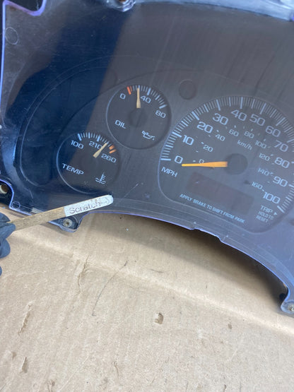 2000 to 2005 Chevrolet Astro Cluster Gauge Speedometer ECM AD1706 DG1
