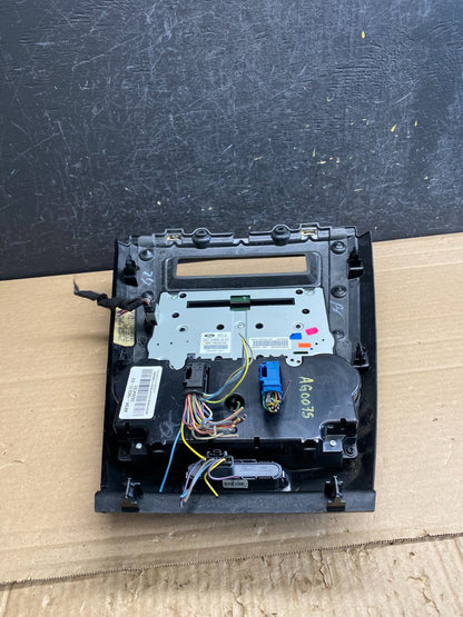 2010 to 2012 Ford Fusion Radio Climate Control A/C Control AG0075 DG4