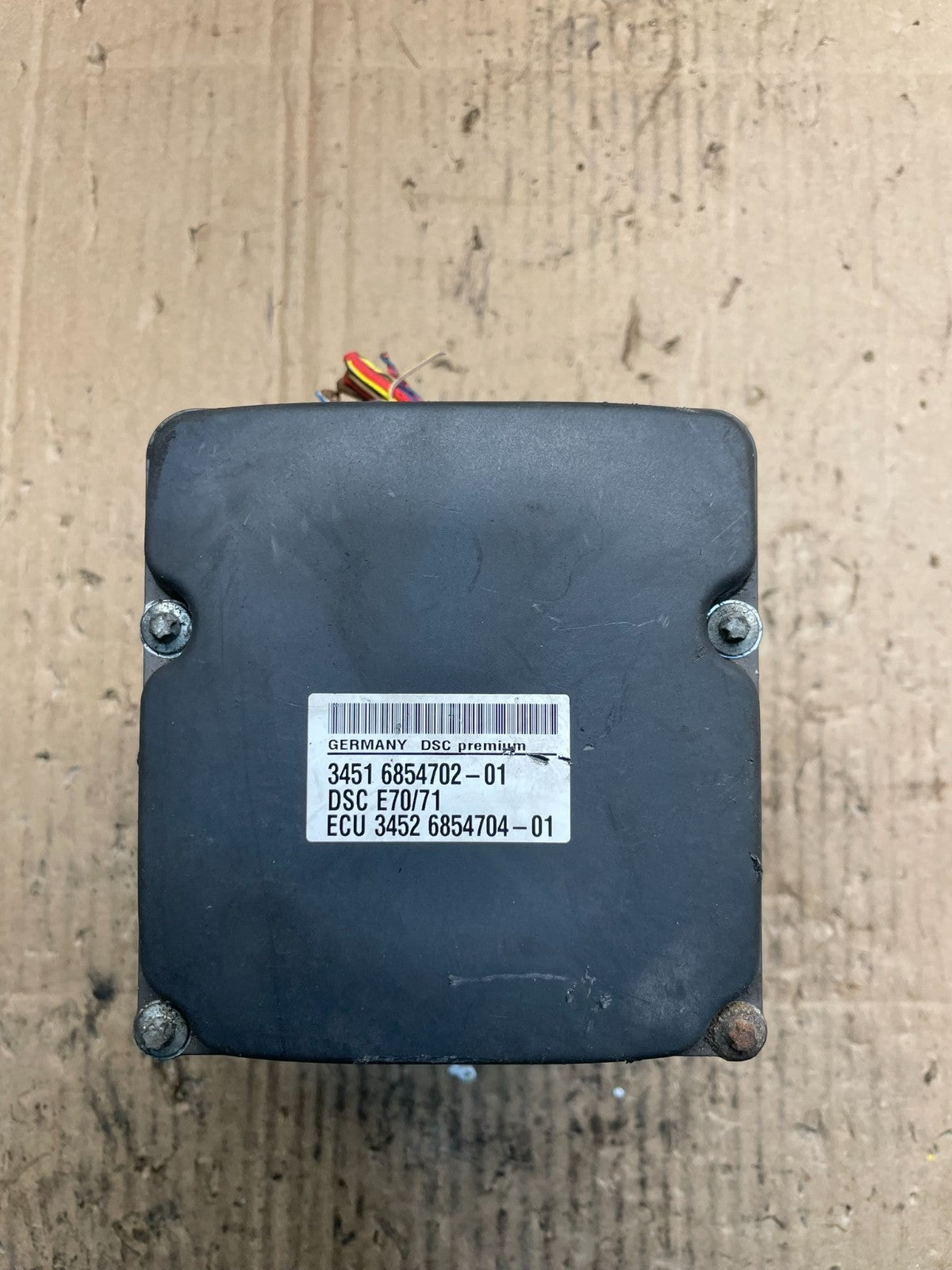 2007 to 2013 BMW X5 E70 ABS Anti-Lock Brake Pump Module OEM S4771 DG4