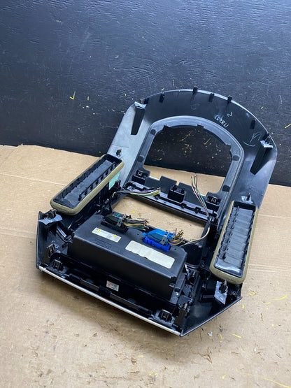 2007 - 2010 Ford Edge Heater Climate Control Radio Control Dash Bezel W9737 DG6
