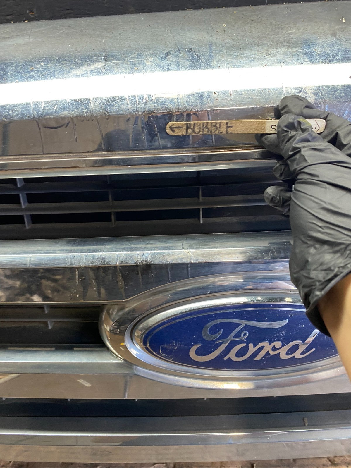 2008 to 2014 Ford Econoline E150 E250 Front Upper Chrome Grill Grille s5845 DG5
