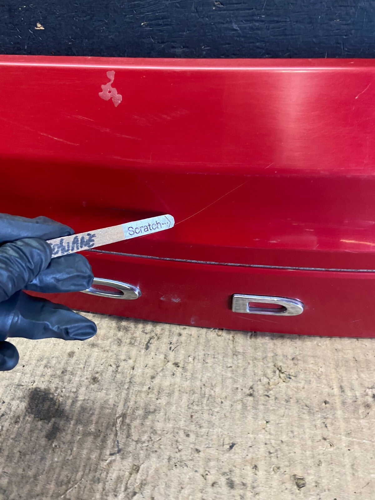 2011-2018 Dodge Grand Caravan Rear Tail Gate Trim Molding Panel o6345 DG6