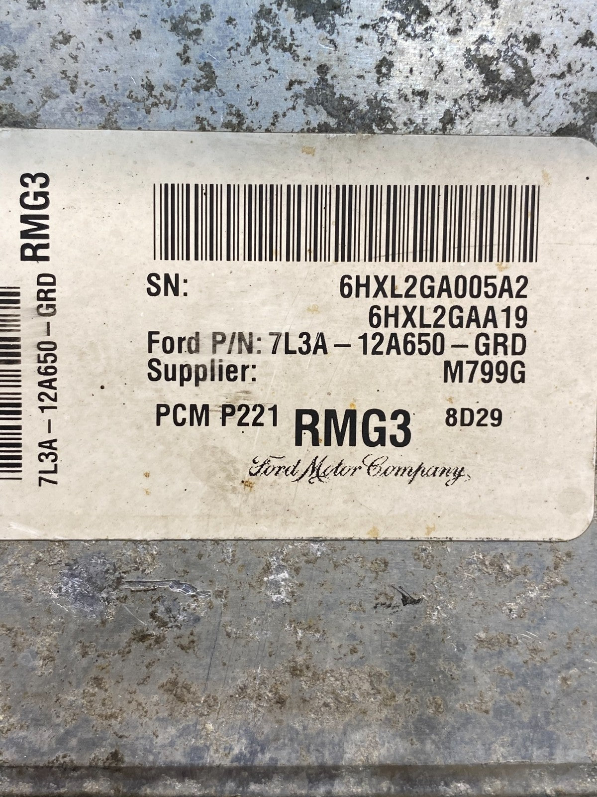 2007 Ford F-150 F150 4.2L Engine Control Unit ECU Computer Module af0017 DG2