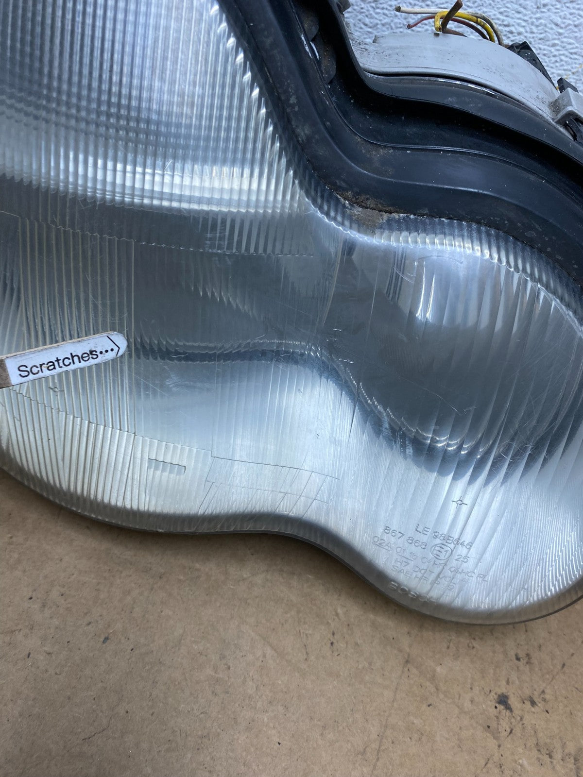 2001-2004 Mercedes-Benz C Class Halogen Right Passenger Headlight AE3005 DG3