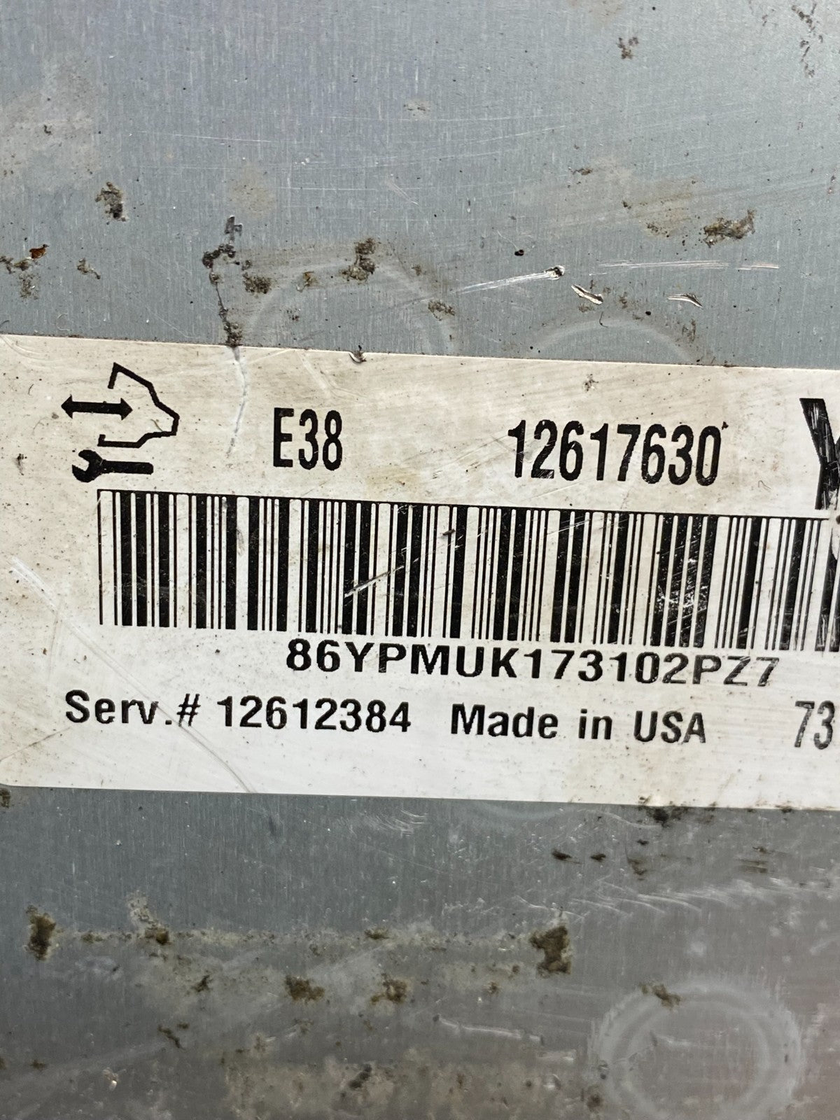 2008 2009 Chevrolet Silverado Engine Control Module ECM ECU AH7207 DW2