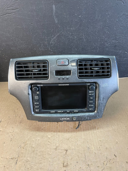 2004 to 2006 Lexus ES330 Es300 Radio Screen Receiver CD Air Vent AD5925 DW0