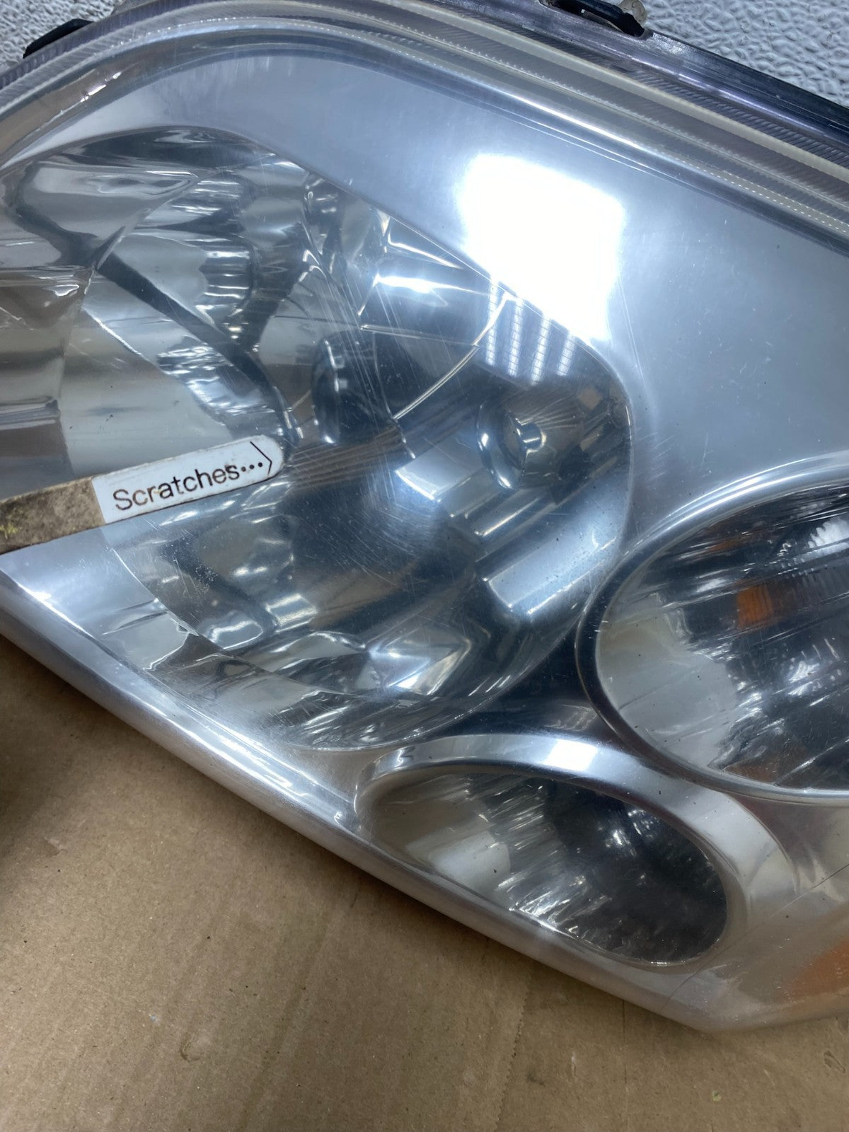 2004 - 2009 Mitsubishi Galant Left+Right Headlights Halogen Aftermarke AE8969 DW4
