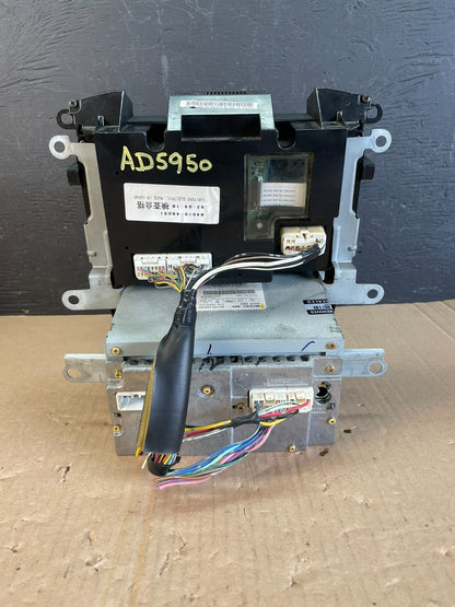 2001 to 2003 Toyota Highlander Climate Control Heater Radio Bezel AD5950 DG11