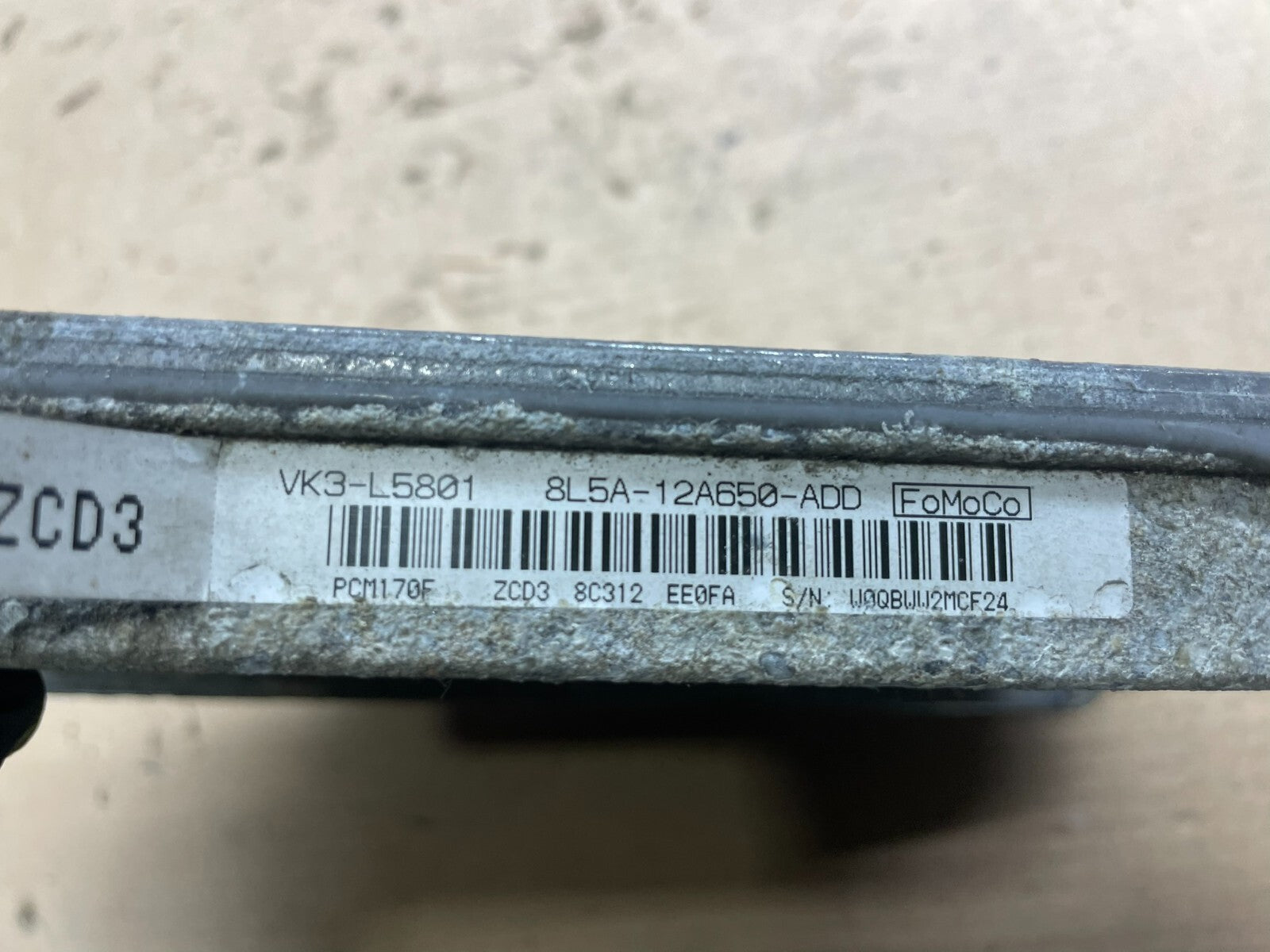 2008 Ford Ranger 3.0L Engine Control Module ECU ECM 8l5a-12a650-add N7280 DG2
