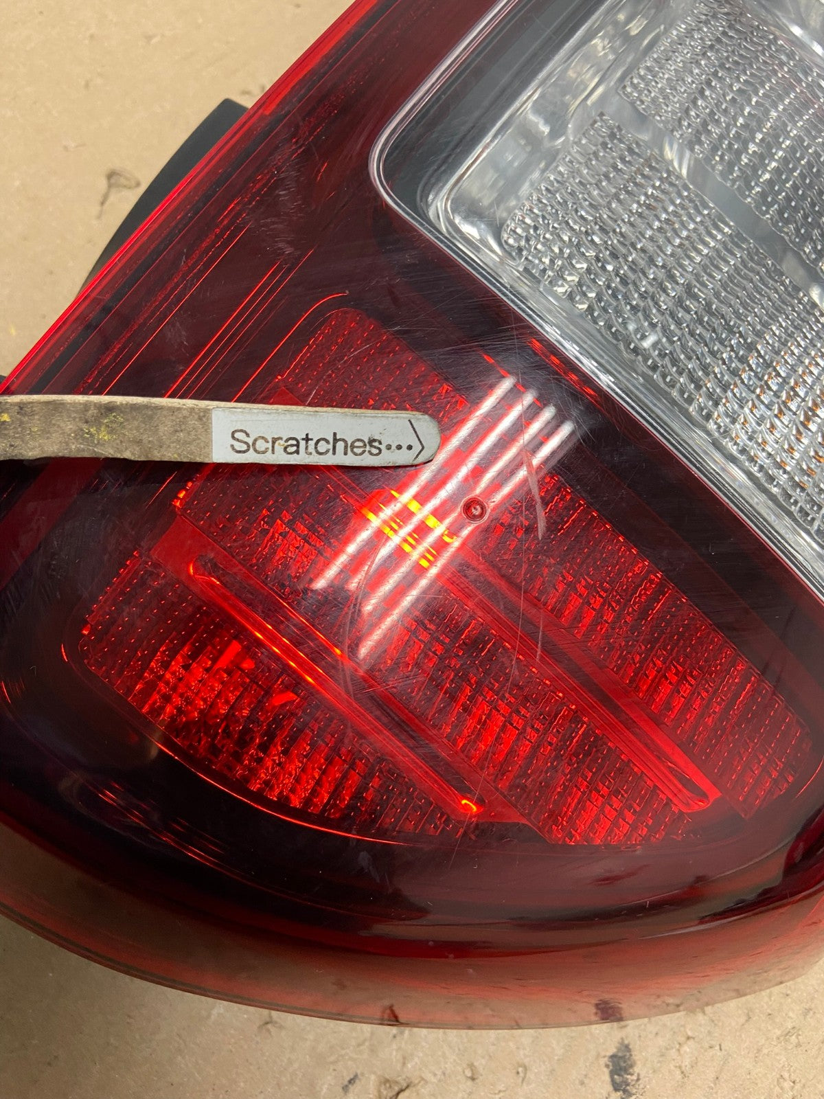 2014 - 2017 Jeep Compass Left Driver LH Side Tail Light AF4298 LK3