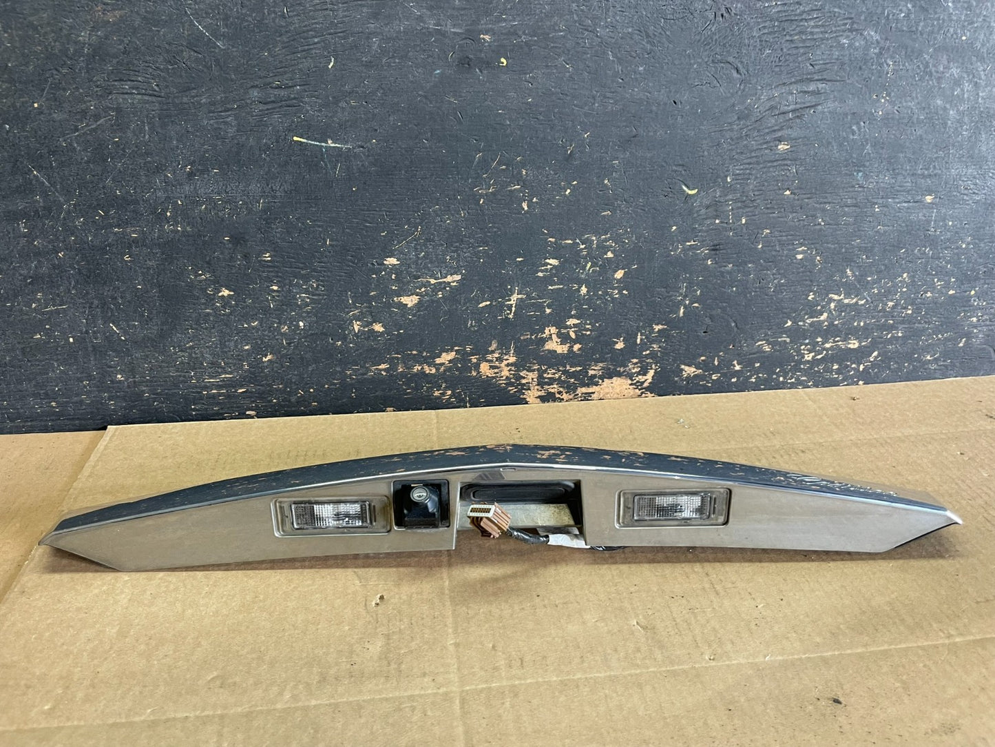 2010-2015 Cadillac SRX Rear Liftgate Tailgate Finish Molding W/ Camera AA8964 DG3