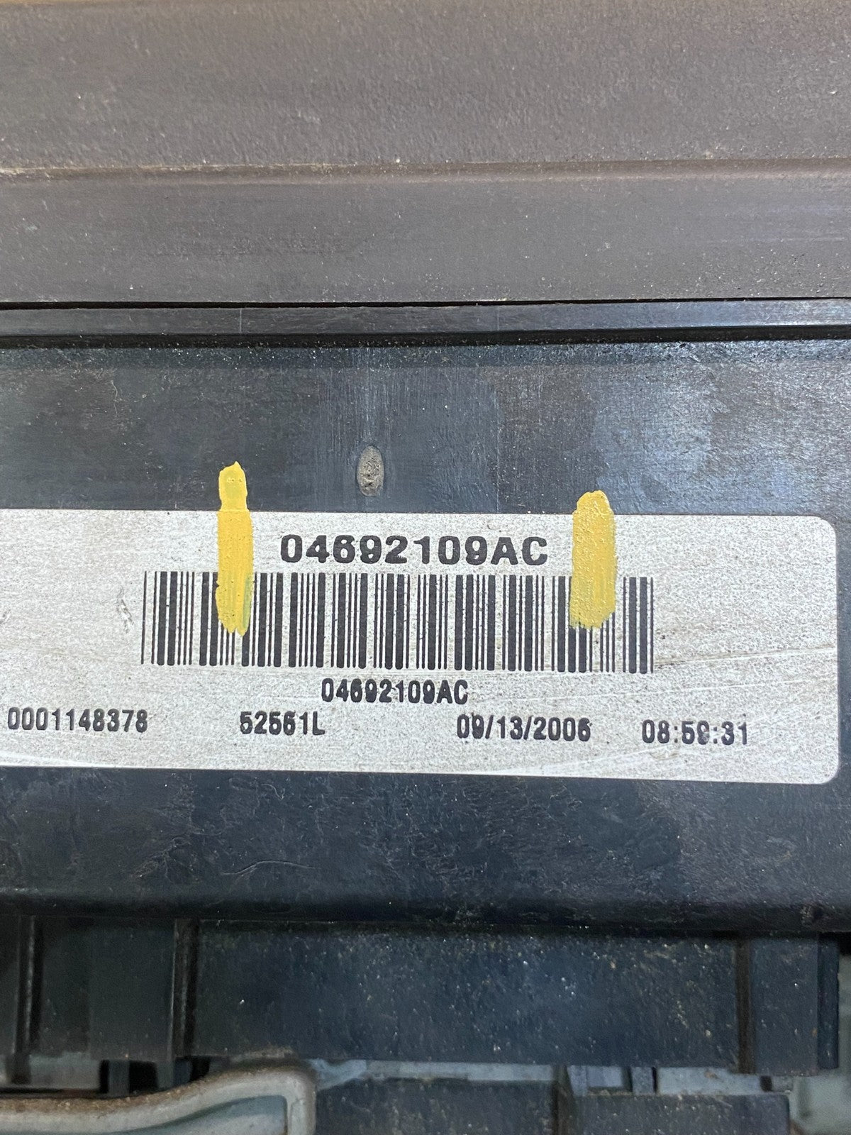 2007 Jeep Grand Cherokee Fuse Box Multi-Function Relay Module Bcm AC7999 DG6