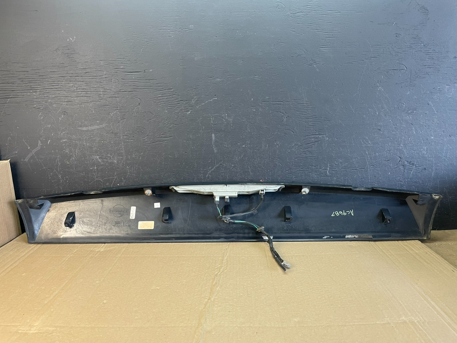 2004 - 2015 Nissan Armada Rear Tailgate Liftgate Spoiler Wing W/ Light ac9687 DG4