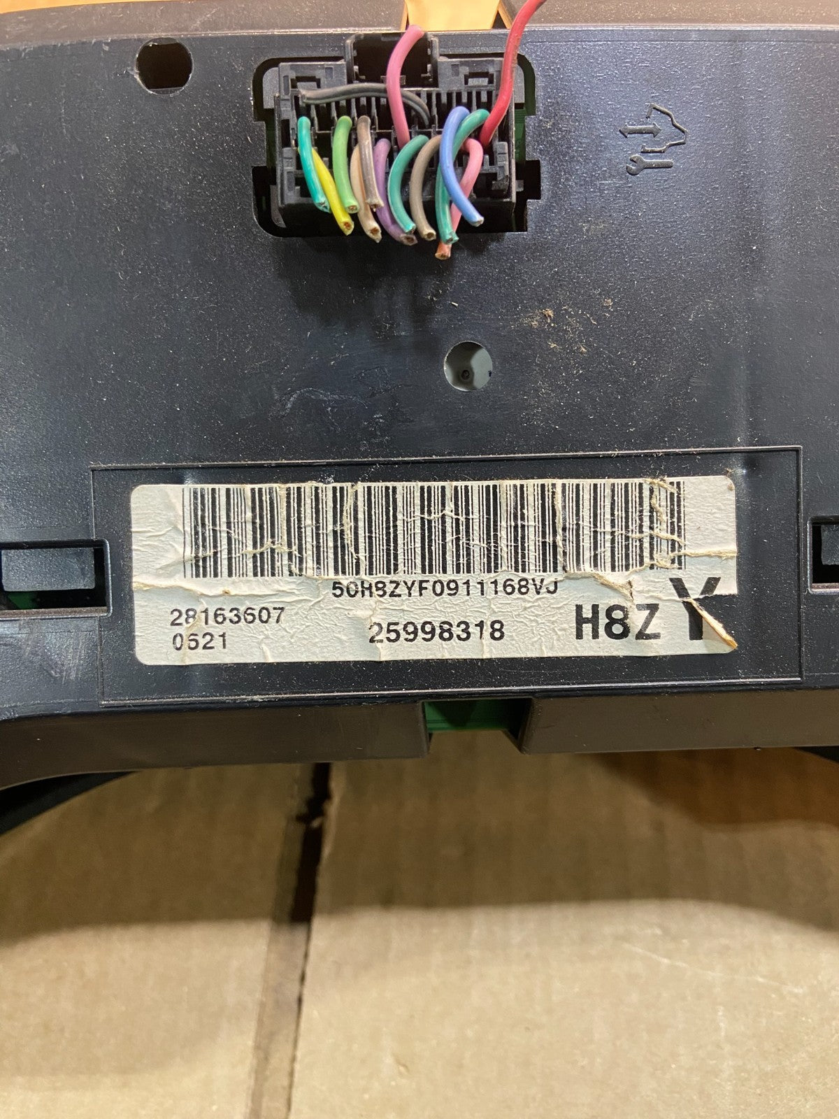 2008 2009 2010 Chevrolet Express Speedometer Cluster Gauge Y7411 DG6