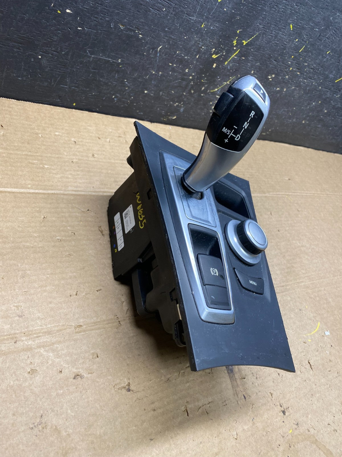 2011-2013 BMW 550i GT Shift Shifter Selector Gear W/ Menu Switch OEM w6635 DG1