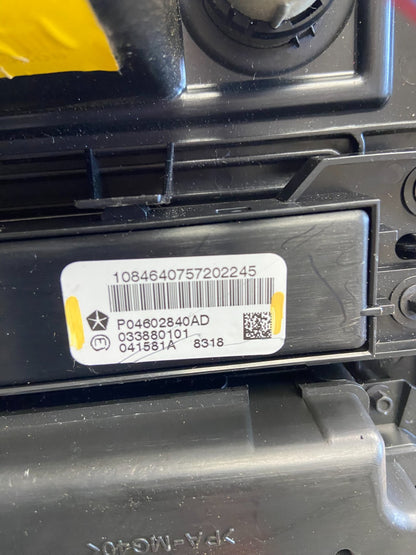 2008 2009 2010 Jeep Commander Grand Cherokee A/C Climate Control Bezel AC6161 DG5