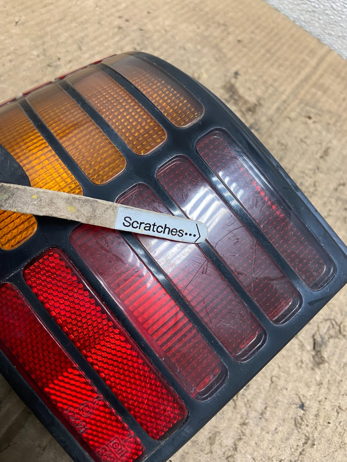 1990 to 1994 Hyundai Scoupe Left Driver Side Tail Light AA85773