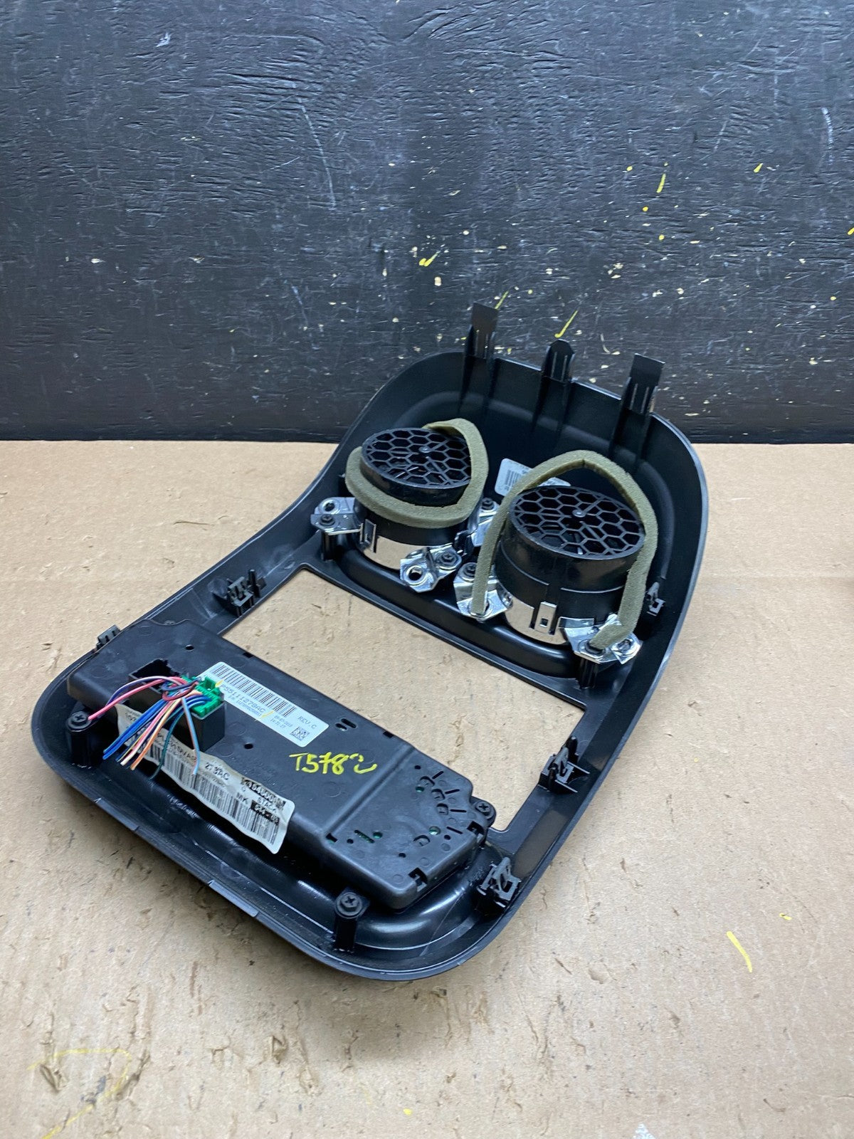 2011 to 2017 Jeep Compass Dash Climate Temperature Control Radio Bezel T5782 DG4