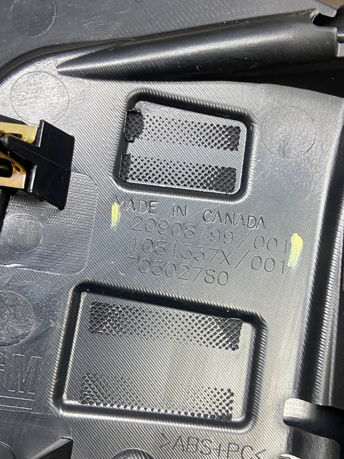 2012-2016 Chevrolet Equinox Center Dash Trim Speaker Panel Bezel Plate AB9771 DG5