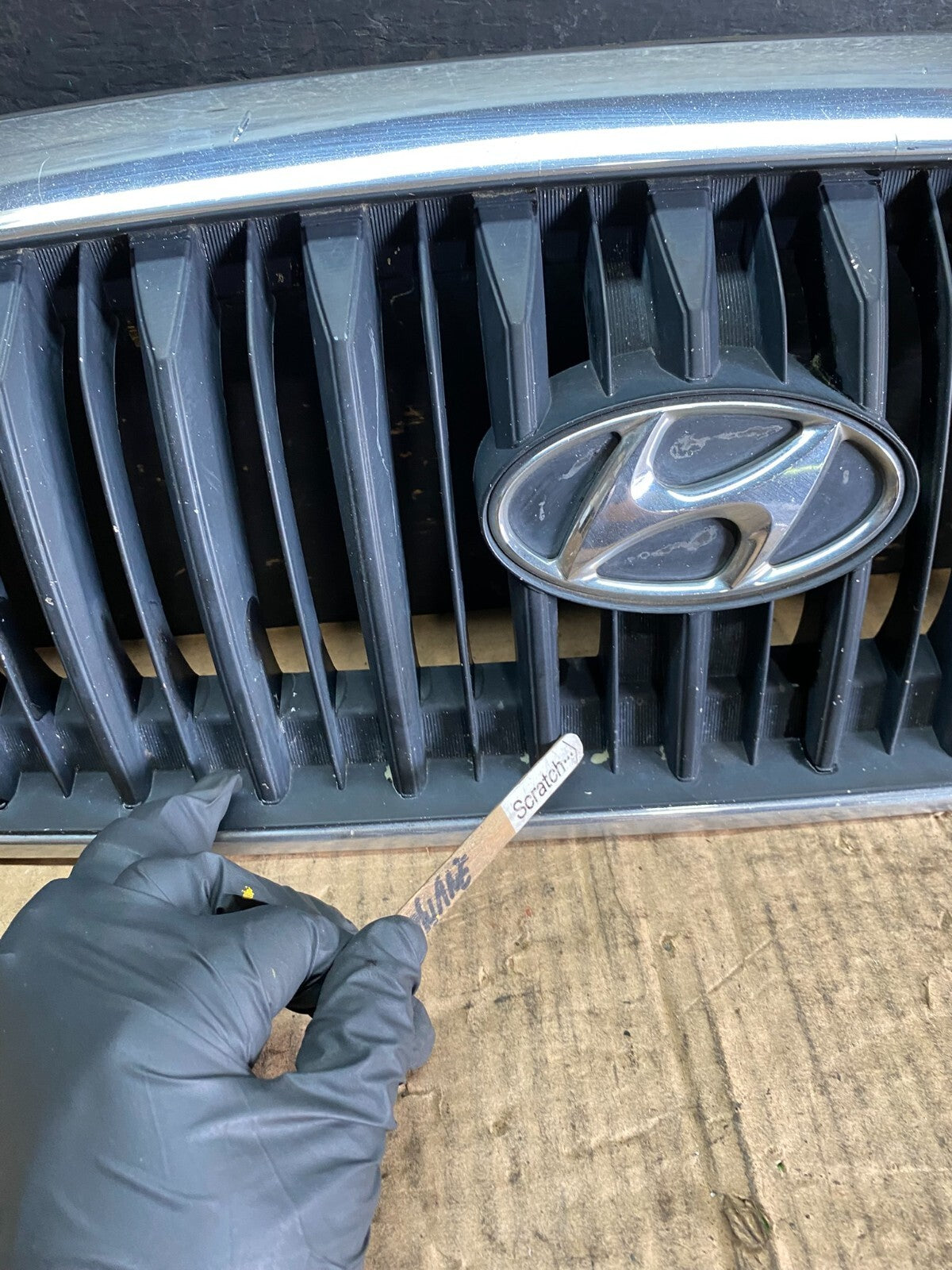 2001 to 2005 Hyundai Sonata Front Upper Grille Grill Bumper O6173 PS7