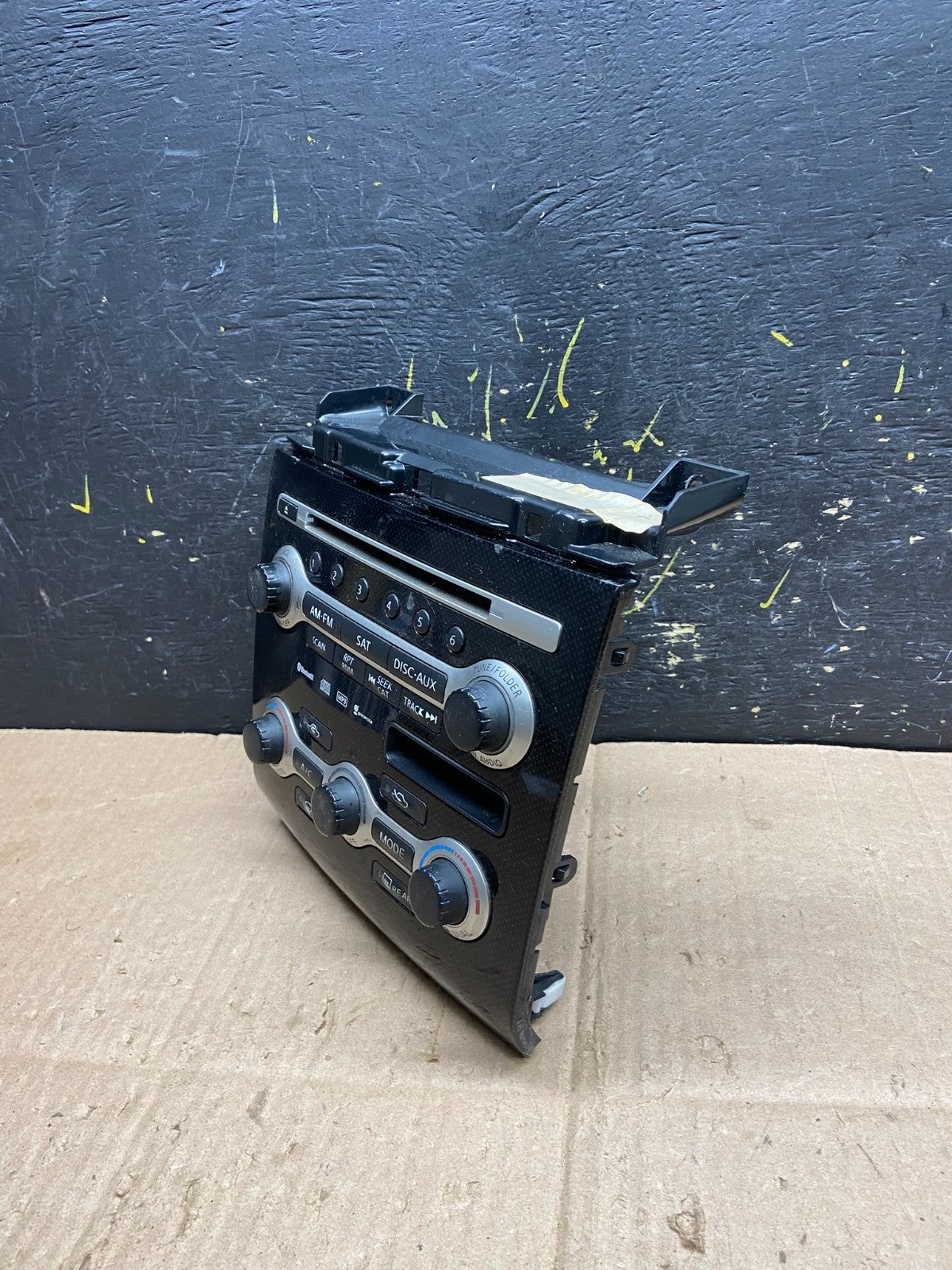 2008 - 2010 Nissan Maxima Radio Panel Climate Control Bezel Trim OEM AB1786 DG2