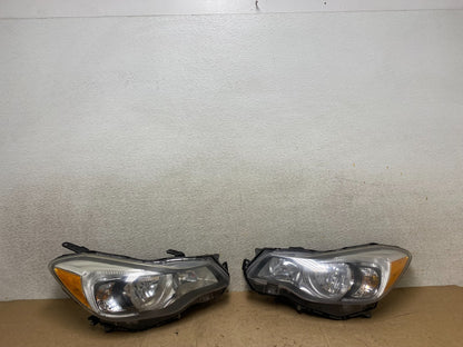 2012-2016 Subaru Impreza Crosstrek Left+Right Halogen Headlights W9147 DW0