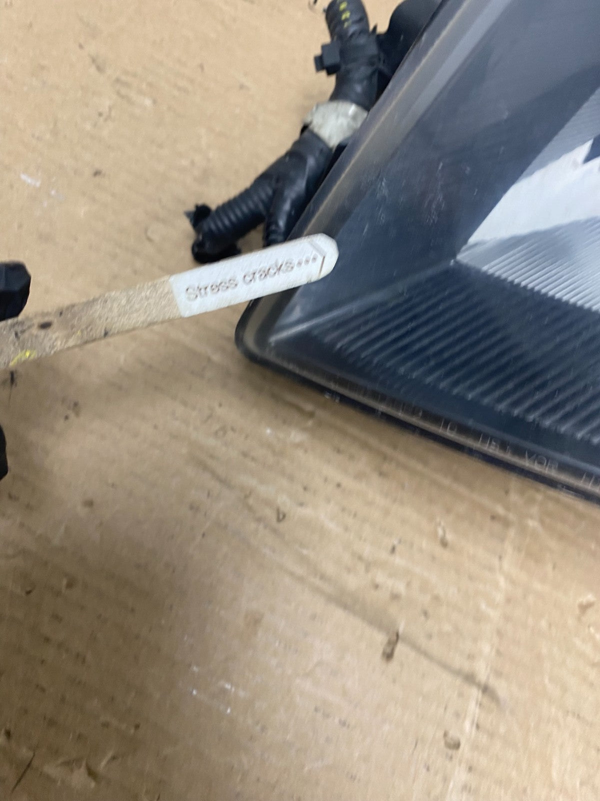 2010-2012 Nissan Sentra Halogen Left Driver LH Black Headlight Q9091 DW3