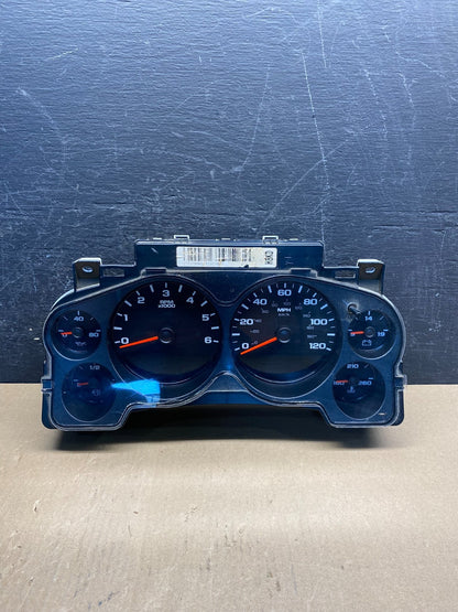 2007 to 2013 Chevrolet Silverado Suburban Cluster Gauge Speedometer AG1845 DG0