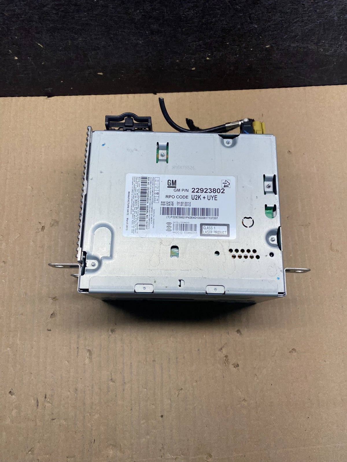 2013 2014 Chevrolet Malibu Radio CD Player Receiver Stereo Audio AM FM AI5055 DW3