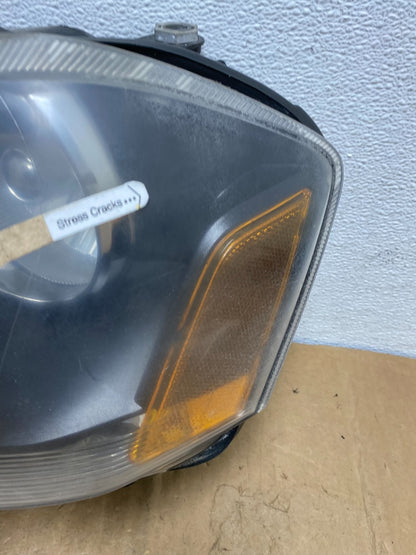2008 to 2014 Dodge Avenger Left Driver LH Side Black Headlight AD0464 DW4