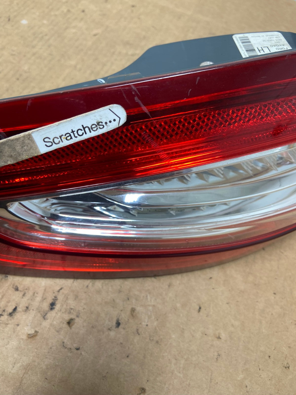 2013 to 2016 Ford Fusion Left Driver LH Side Tail Light AD4651 LK3
