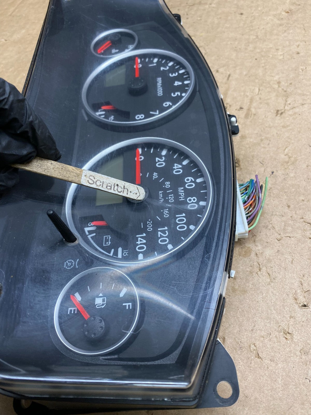 2005 Nissan Pathfinder Speedometer Cluster Gauge Z1793 DG3