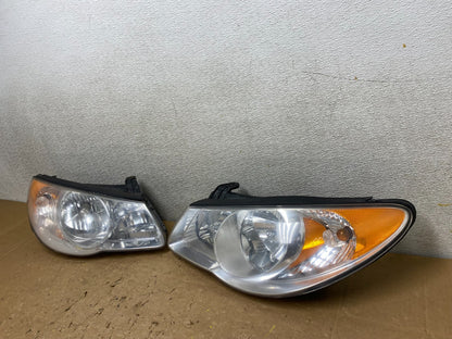 2007 2008 2009 2010 Hyundai Elantra Left+Right Side Headlights V6256 DW1