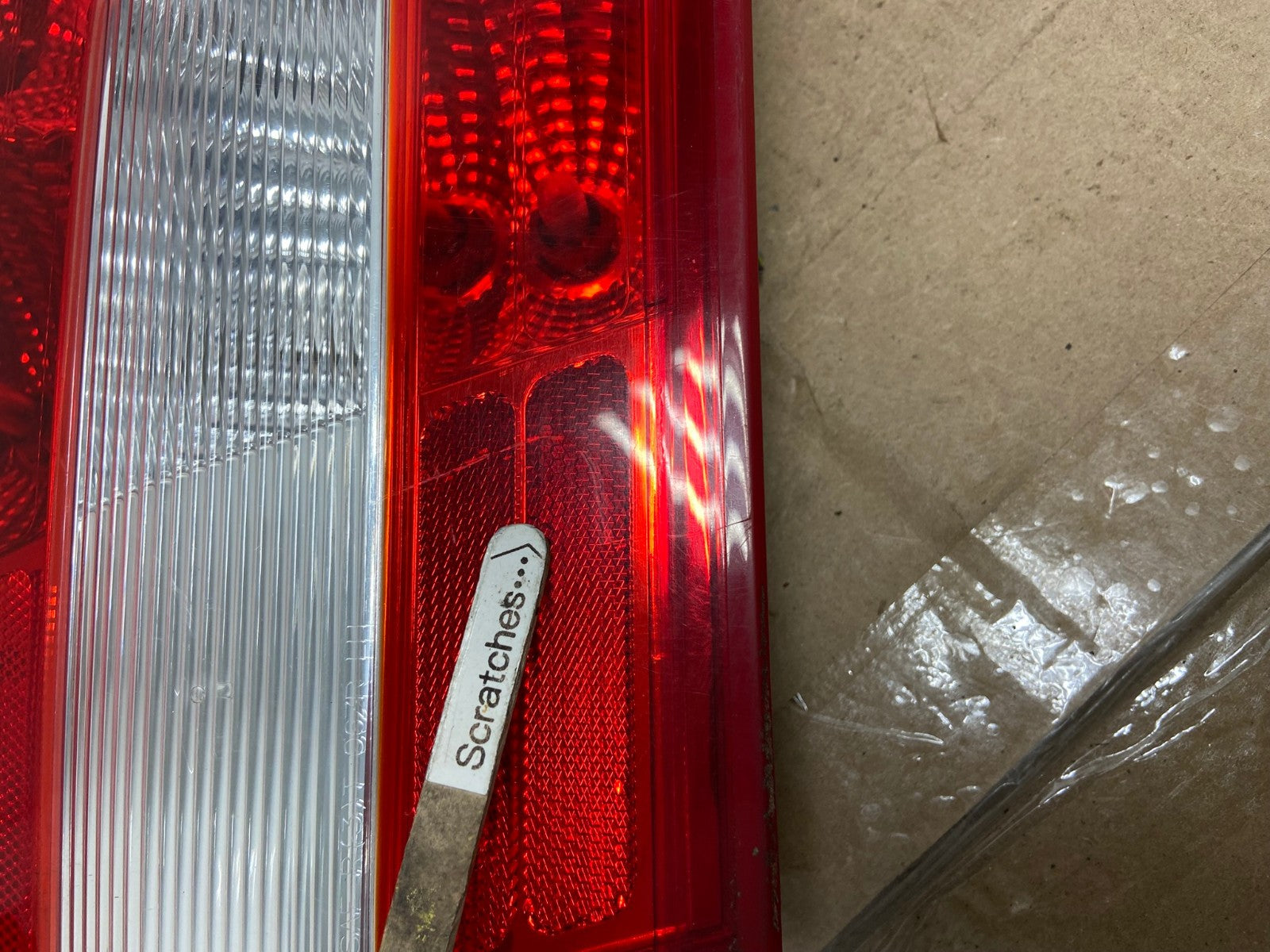 2007-2009 Lincoln Zephyr MKZ Left Driver Lh Side Tail Light Inner AE6718 LK3